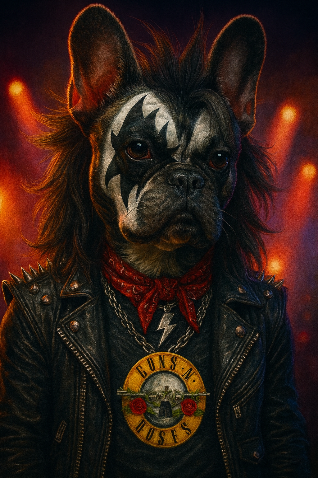 Rock legend portrait